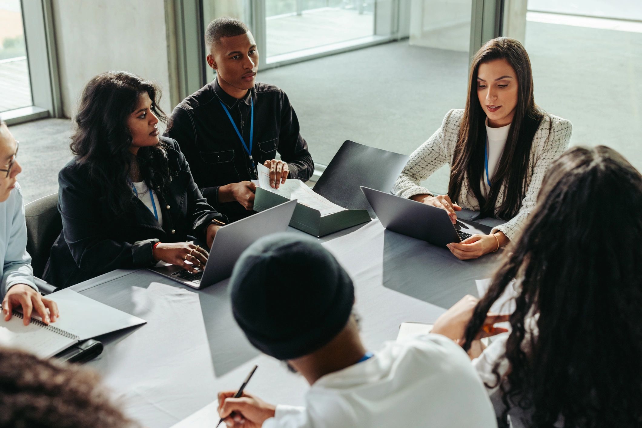Réunion stratégique avec les clients AXIORA Conseil